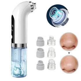 Pore Vacuum Facial Cleaner USB Blackhead & Acne Remover with Water Circulation